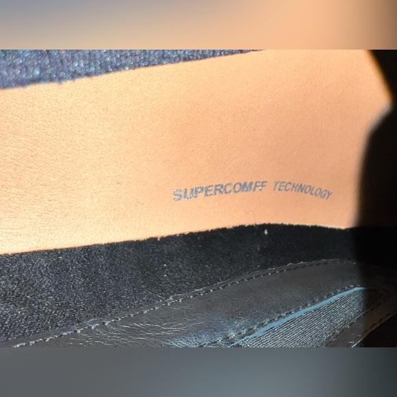 FitFlop Black Superskate Snake Embossed Leather Slip On Shoes Women’s 10 Comfort - Picture 5 of 11